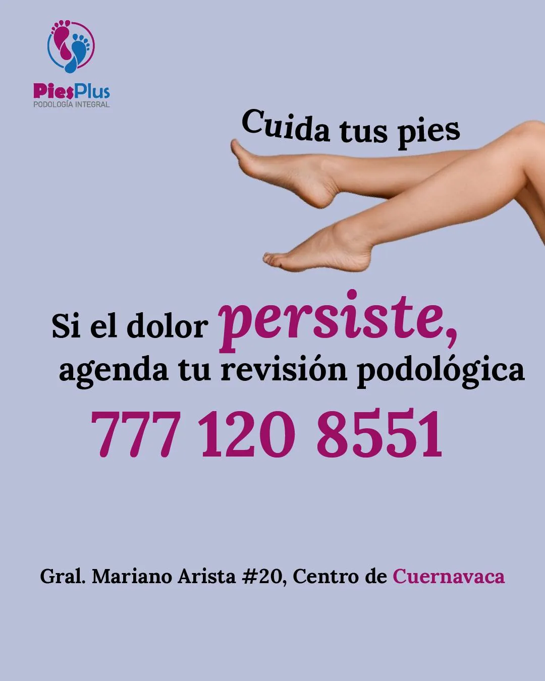 Pies Plus foot care in Cuernavaca